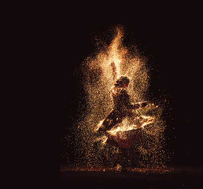 filles dans mes flammes